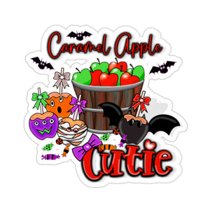 Caramel Apple Cutie - Kiss-Cut Stickers