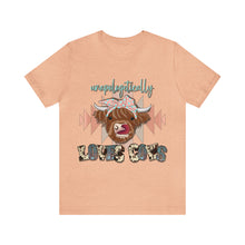 Load image into Gallery viewer, Unapologetically Loves Cows - Unisex Jersey Short Sleeve Tee