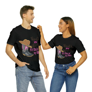 Boots & Bling - Unisex Jersey Short Sleeve Tee