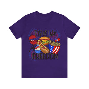 Tastes Like Freedom - Unisex Jersey Short Sleeve Tee