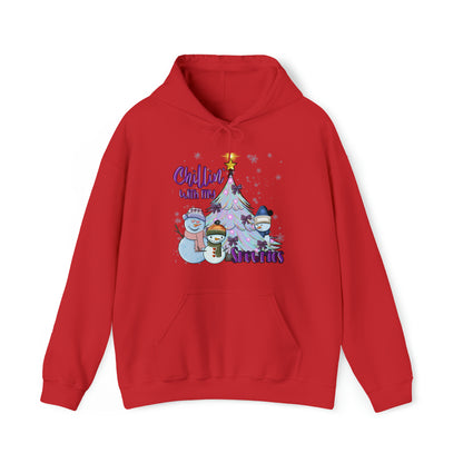 Chillin’ with my Snowmies - Unisex Heavy Blend™ Hooded Sweatshirt