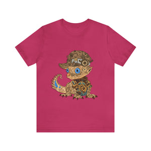 Steampunk Lizard - Unisex Jersey Short Sleeve Tee