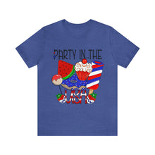 Load image into Gallery viewer, Party In The USA - Unisex Jersey Short Sleeve Tee