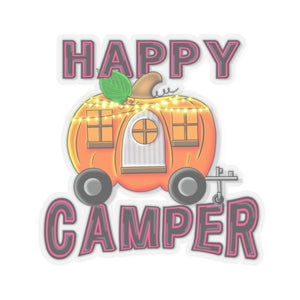 Happy Camper - Kiss-Cut Stickers