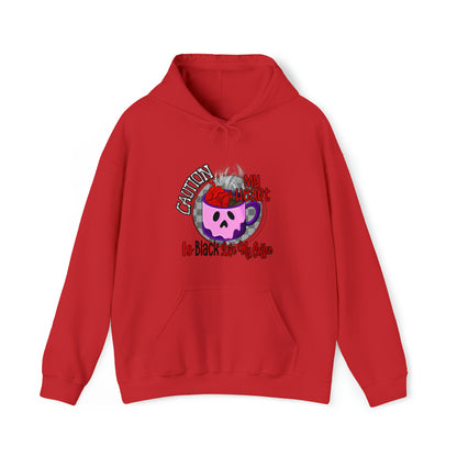 Caution - Unisex Heavy Blend™ Hooded Sweatshirt
