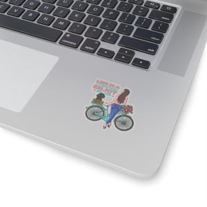 Life is a Journey Enjoy the Ride - Kiss-Cut Stickers