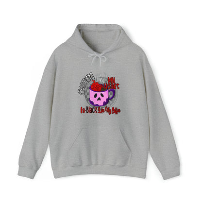Caution - Unisex Heavy Blend™ Hooded Sweatshirt