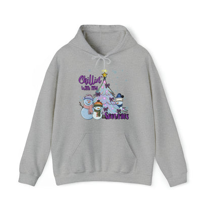 Chillin’ with my Snowmies - Unisex Heavy Blend™ Hooded Sweatshirt