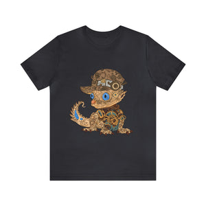 Steampunk Lizard - Unisex Jersey Short Sleeve Tee