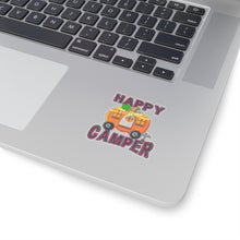 Load image into Gallery viewer, Happy Camper - Kiss-Cut Stickers
