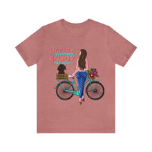 Load image into Gallery viewer, Life is a journey enjoy the ride - Unisex Jersey Short Sleeve Tee