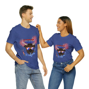 'Merica Heifer - Unisex Jersey Short Sleeve Tee