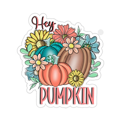 Hey Pumpkin - Kiss-Cut Stickers