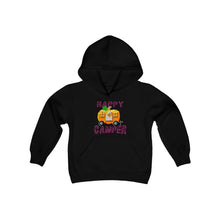 Load image into Gallery viewer, Happy Camper - Youth Heavy Blend Hooded Sweatshirt