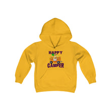 Load image into Gallery viewer, Happy Camper - Youth Heavy Blend Hooded Sweatshirt