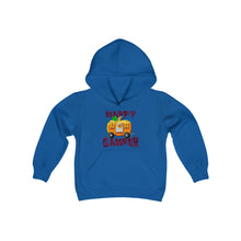 Load image into Gallery viewer, Happy Camper - Youth Heavy Blend Hooded Sweatshirt