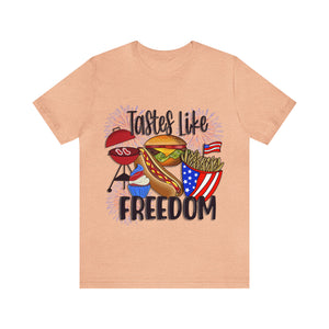 Tastes Like Freedom - Unisex Jersey Short Sleeve Tee