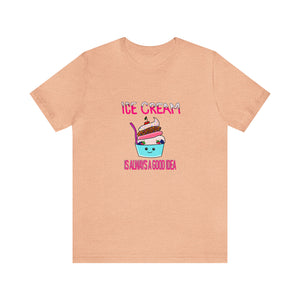 Ice Cream - Unisex Jersey Short Sleeve Tee