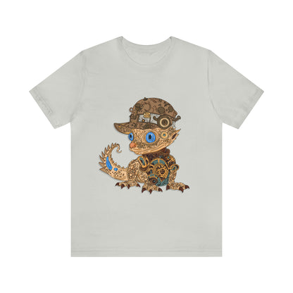 Steampunk Lizard - Unisex Jersey Short Sleeve Tee