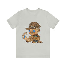 Load image into Gallery viewer, Steampunk Lizard - Unisex Jersey Short Sleeve Tee