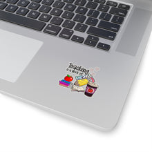Load image into Gallery viewer, Teaching is a work of Heart - Kiss-Cut Stickers