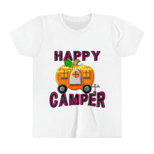 Load image into Gallery viewer, Happy Camper - Youth Short Sleeve Tee