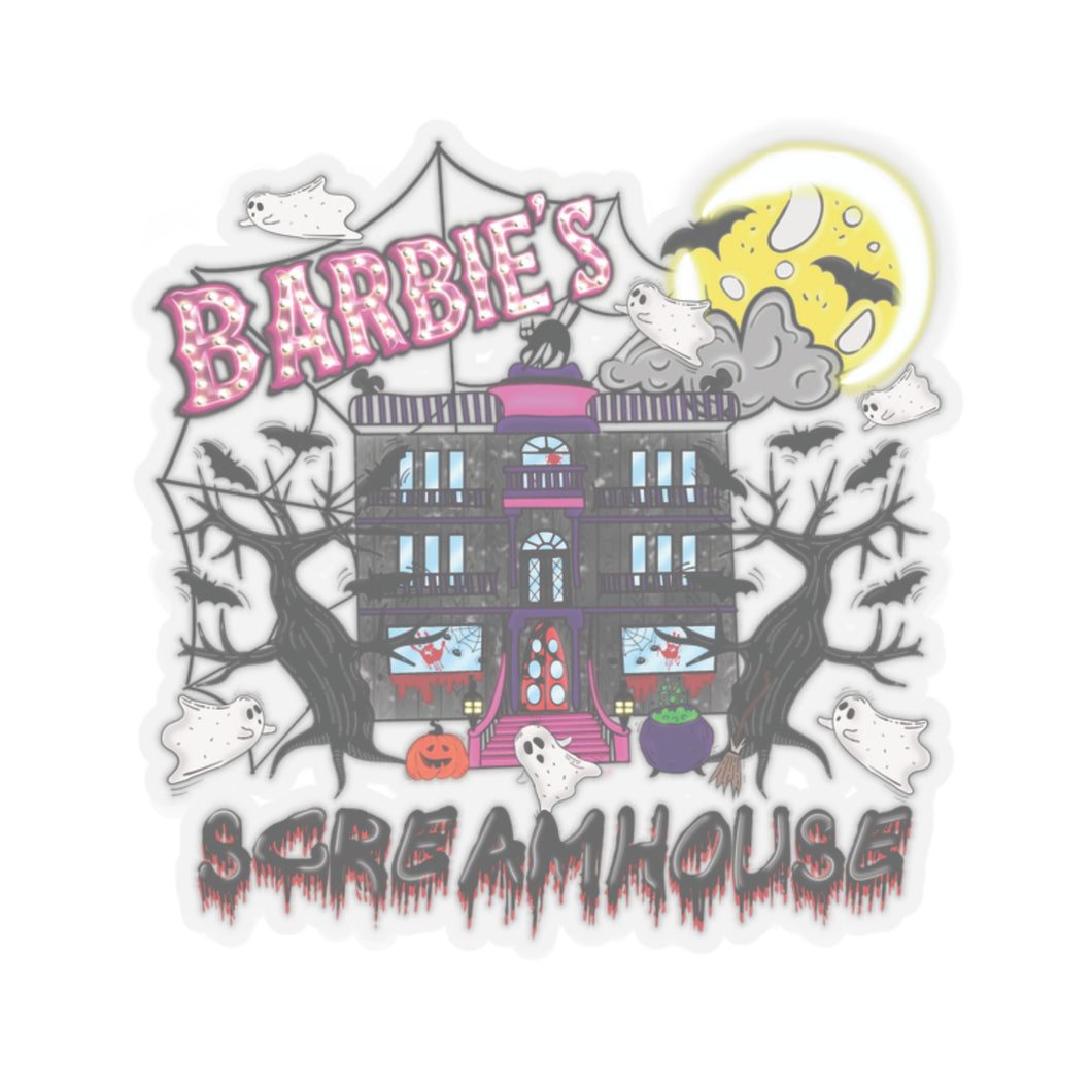 Barbie’s Screamhouse - Kiss-Cut Stickers
