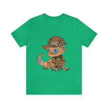 Load image into Gallery viewer, Steampunk Lizard - Unisex Jersey Short Sleeve Tee