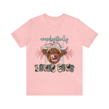 Load image into Gallery viewer, Unapologetically Loves Cows - Unisex Jersey Short Sleeve Tee