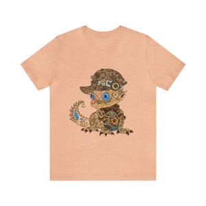 Steampunk Lizard - Unisex Jersey Short Sleeve Tee