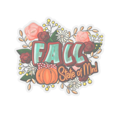 Fall State of Mind - Kiss-Cut Stickers
