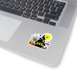 Haunted House - Kiss-Cut Stickers