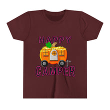 Load image into Gallery viewer, Happy Camper - Youth Short Sleeve Tee