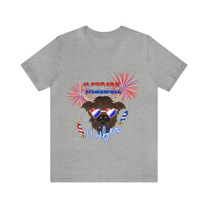 'Merica Heifer - Unisex Jersey Short Sleeve Tee