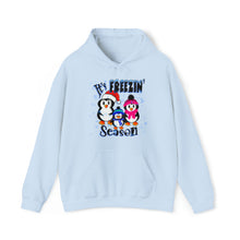 Load image into Gallery viewer, It’s Freezin’ Season - Unisex Heavy Blend™ Hooded Sweatshirt