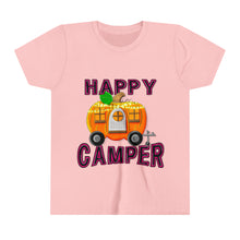 Load image into Gallery viewer, Happy Camper - Youth Short Sleeve Tee