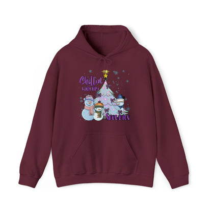 Chillin’ with my Snowmies - Unisex Heavy Blend™ Hooded Sweatshirt