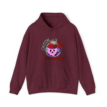 Caution - Unisex Heavy Blend™ Hooded Sweatshirt