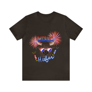 'Merica Heifer - Unisex Jersey Short Sleeve Tee