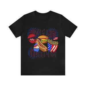 Tastes Like Freedom - Unisex Jersey Short Sleeve Tee