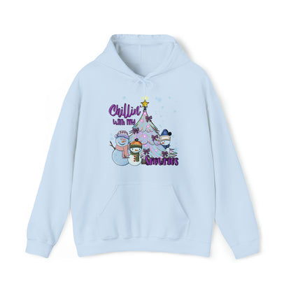 Chillin’ with my Snowmies - Unisex Heavy Blend™ Hooded Sweatshirt