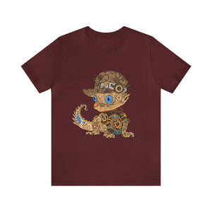 Steampunk Lizard - Unisex Jersey Short Sleeve Tee