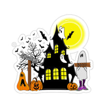 Load image into Gallery viewer, Haunted House - Kiss-Cut Stickers