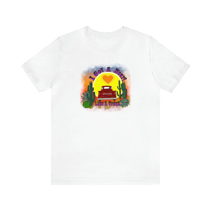 Heart Like A Truck - Unisex Jersey Short Sleeve Tee