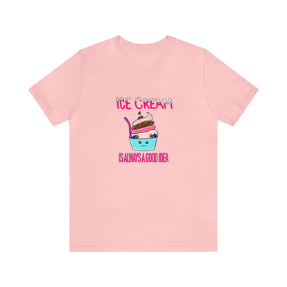 Ice Cream - Unisex Jersey Short Sleeve Tee