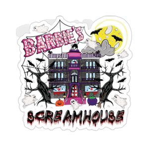 Barbie’s Screamhouse - Kiss-Cut Stickers
