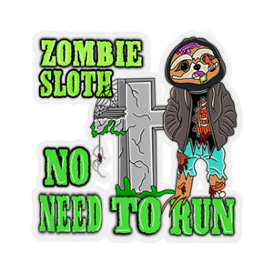 Zombie Sloth - Kiss-Cut Stickers