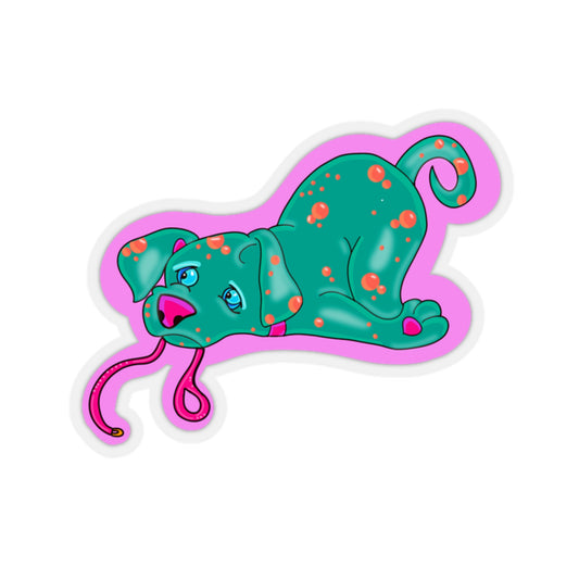 Sad Puppy - Kiss-Cut Stickers