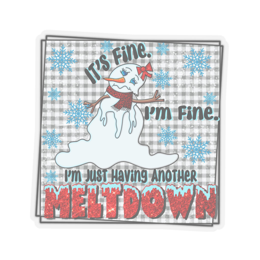 Meltdown - Kiss-Cut Stickers