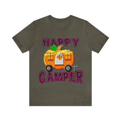 Happy Camper - Unisex Jersey Short Sleeve Tee